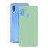 CONTACT Samsung Galaxy A40 Silicone Cover blue / turquoise - фото #2