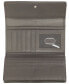 ფოტო #8 პროდუქტის Women's Basket Weave Collection RFID Secure Quadruple Fold Wallet