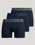 Фото #2 товара Superdry Cotton boxer pack of three eclipse navy