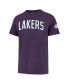 Фото #2 товара Men's Purple Los Angeles Lakers Franklin Fieldhouse T-shirt