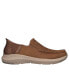 Фото #2 товара Men's Slip-Ins Relaxed Fit- Parson - Oswin Slip-On Moc Toe Casual Sneakers from Finish Line