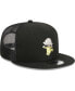 Фото #3 товара Men's Black Rugrats Dil Trucker 9FIFTY Snapback Hat