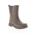 Фото #4 товара Chooka Damascus Mid Boot 11101830B-013 Womens Brown Slip On Rain Boots