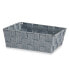 Multi-purpose basket Grey Cloth 2,4 L 20 x 8 x 24 cm (24 Units)