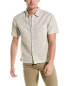 Ag Jeans Foster Linen-Blend Shirt Men's Grey M