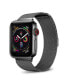 Men's and Women's Apple Black Stainless Steel Replacement Band 44mm