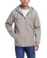 Фото #1 товара Men's Nylon Zip Front Hooded Jacket