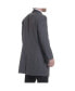 Luke Wool Mens Tailored 37" Walker Jacket Top Coat Car Coat Overcoat