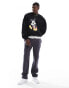 Фото #4 товара ASOS DESIGN extreme oversized sweatshirt with Disney mickey mouse print in black