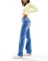 ONLY Blush straight leg jeans in mid wash blue