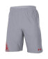 ფოტო #3 პროდუქტის Men's Gray Wisconsin Badgers 2021 Sideline Woven Shorts