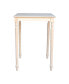 Фото #2 товара Solid Wood Top Table - Turned Legs