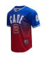 Men's Cade Cunningham Royal, Red Detroit Pistons Ombre Name and Number T-shirt