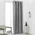 Curtain TODAY Essential Thermal insulation Steel Light grey 140 x 240 cm