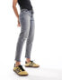 Mango mom ripped knee jeans in washed blue