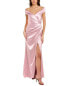 Black By Bariano Yvonne Gown Women's Pink 6