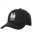 Фото #1 товара Men's Black LA28 Summer Olympics Space Travel Adjustable Hat