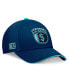 Men's Deep Sea Blue Seattle Kraken 2024 NHL Draft Flex Hat