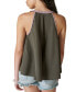 ფოტო #2 პროდუქტის Women's Embroidered Peasant Swing Tank Top