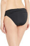 Фото #2 товара BCBGMAXAZRIA Women's 189574 Hipster Solid Color Bikini Bottom Swimwear Size 6