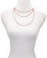 ფოტო #2 პროდუქტის Rhinestone Layered Tennis Necklace, 16" + 2" extender