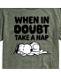 Hybrid Apparel Peanuts Nap Mens Short Sleeve Tee