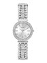 Фото #1 товара Guess Damen Armbanduhr Work 30 mm Kugelgliederarmband Armband Edelstahl GW0401L1