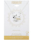 Фото #2 товара Peanuts gold Flash Plated "Mom" Snoopy and Heart Necklace, 16"+2" Extender