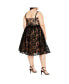 ფოტო #3 პროდუქტის Plus Size Angeline Dress