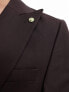 Twisted Tailor buscot suit jacket in brown