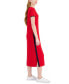 ფოტო #3 პროდუქტის Women's Ribbed Midi Dress
