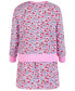 Toddler Girls Ditsy Florals Top & Skirt, 2 Piece Set, Created for Macy's Juicy Pink, 2T - фото #2