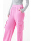 Фото #2 товара Women's Wide Knit Pants with Pockets
