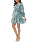 Фото #3 товара Платье женское Frye Dahlia Printed Lace-Trim Babydoll