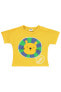 Erkek Bebek Tişört 6-18 Ay Soft Sarı