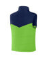 Men's NFL x Darius Rucker Collection by Navy Seattle Seahawks Colorblocked Full-Zip Vest