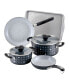 Фото #1 товара Disney Monochrome 7 Piece Ceramic Nonstick Cookware Set