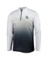 ფოტო #2 პროდუქტის Men's Gray Baylor Bears Team Magic Quarter-Zip Jacket