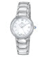 ფოტო #1 პროდუქტის Women's Luna Stainless Steel Bracelet Watch 1181ELUS