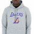 Толстовка с капюшоном унисекс New Era LA Lakers Серый