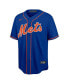 Фото #2 товара Men's Royal New York Mets Big Tall Alternate Replica Team Jersey