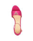 Фото #4 товара Women's Seton Two-Piece Platform Dress Sandals