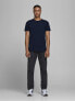 Фото #5 товара Футболка Jack & Jones JJEBASIC Stretch Fit Navy Blue