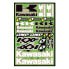 Фото #1 товара ONE INDUSTRIES Kawasaki KXF Decals Sheet