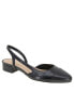 Фото #1 товара Women's Tillie Cap Toe Slingback Block Heel Pumps