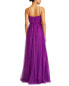 Фото #2 товара Ml Monique Lhuillier Nyla Tulle Maxi Dress Women's