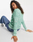 Cotton On relaxed jumper in green marl