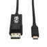 Фото #1 товара Tripp U444-006-DP-BE USB-C to DisplayPort Adapter Cable (M/M) - 4K 60 Hz - HDR - Locking DP Connector - 6 ft. (1.8 m) - 3840 x 2160 pixels