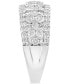 ფოტო #4 პროდუქტის EFFY® Diamond Openwork Ring (1-1/4 ct. t.w.) in 14k White Gold