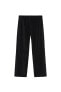 Relaxed fit velvet trousers